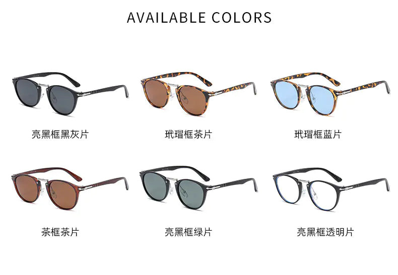 Luxury Square Polarized Sunglasses for Men and Women